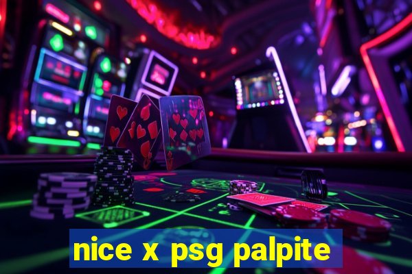 nice x psg palpite